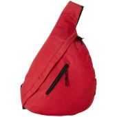 Brooklyn triangle polyester rugzak 10L - Rood