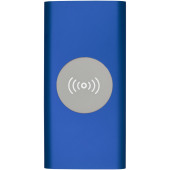 Juice 8000 mAh draadloze powerbank - Koningsblauw