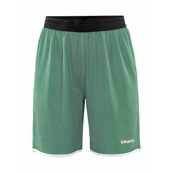 Progress rev. basket shorts wmn green/white xl