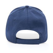 Impact 5 panels cap, 190gr genanvendelig bomuld, med AWARE™, marine blå