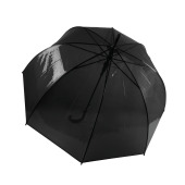 Transparante Paraplu Black One Size