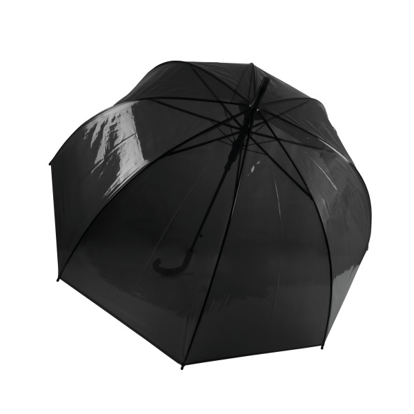 Paraplu Transparante zwart, rood 