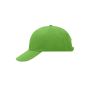 MB024 6 Panel Sandwich Cap lime/wit one size