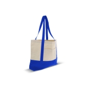 Beach bag cotton canvas OEKO-TEX® 280g/m² 42x10x30cm - Light Blue
