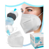 Filtering half mask FFP2 5-ply - Blue - One Size