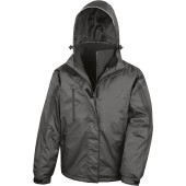 Mens 3-in-1 Journey Jacket with Soft Shell Inner Black 3XL