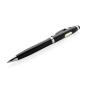 Deluxe stylus pen met COB lamp, zwart
