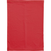 Multifunctionele polyester sjaal en masker rood