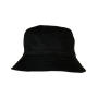 Batik Dye Reversible Bucket Hat - Black - One Size