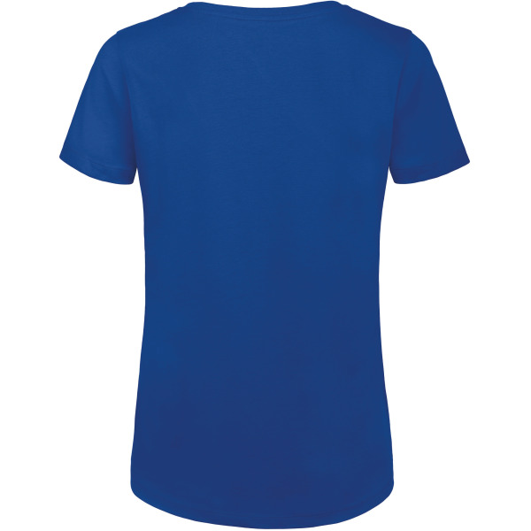 Organic Cotton Inspire Crew Neck T-shirt / Woman Royal Blue S