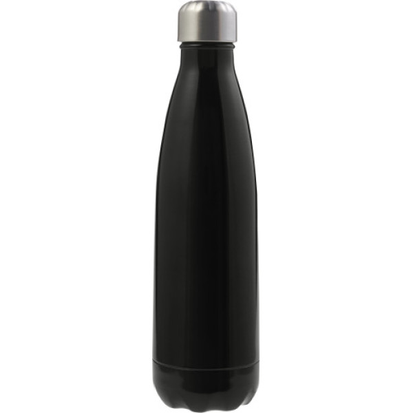 Stainless steel double walled flask Lombok black