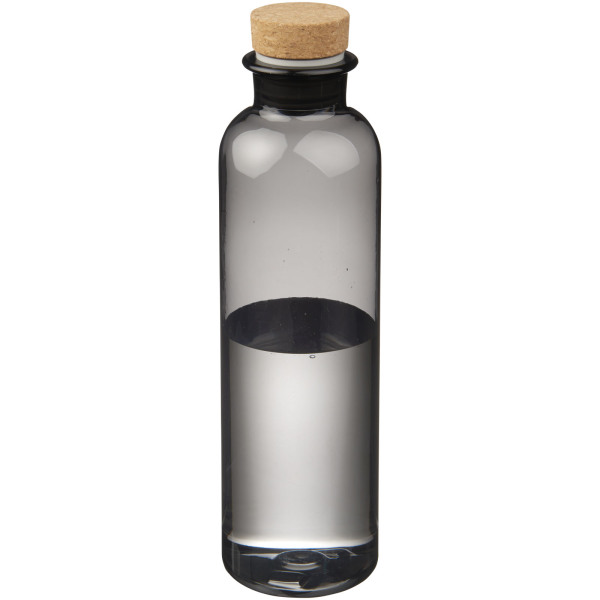 Sparrow 650 ml Tritan™ sport bottle with cork lid - Transparent black