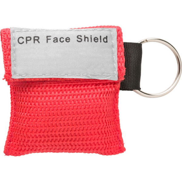 Polyester pouch with CPR mask Edward