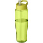 H2O Active® Tempo 700 ml sportfles met fliptuitdeksel - Transparant lime/Lime