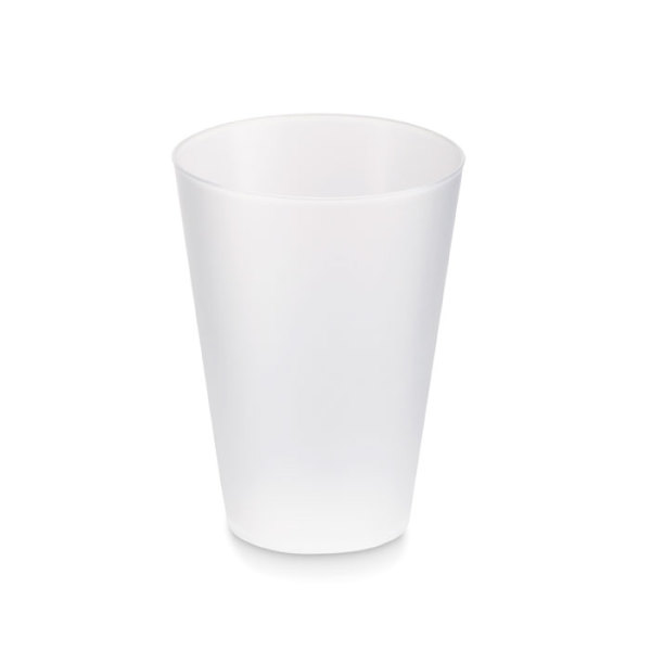 FESTA LARGE - Frosted PP cup 300ml