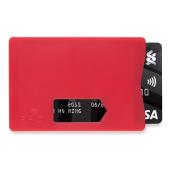 RFID anti-skimming kaarthouder, rood