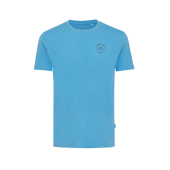 Iqoniq Bryce t-shirt i genanvendt bomuld, tranquil blue (XS)