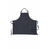 Cottover Gots Combi Apron Dk Blue ONE