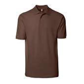 YES polo shirt - Mocca, 3XL