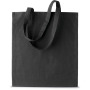 Shopper bag long handles Black One Size