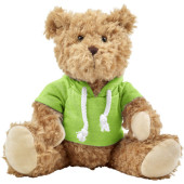 Pluche teddybeer Monty groen
