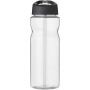 H2O Active® Base 650 ml bidon met fliptuitdeksel - Transparant/Zwart