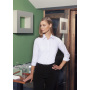 BF 10 Ladies' Blouse Classic with 3/4 Arm - white - XL