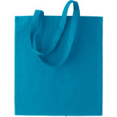 Basic shopper Turquoise One Size