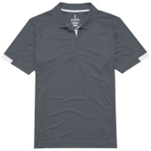 Kiso cool fit dames polo met korte mouwen - Staalgrijs - S