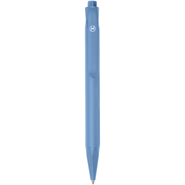 Terra corn plastic ballpoint pen - Blue