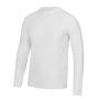 AWDis Cool Long Sleeve Wicking T-Shirt, Arctic White, XXL, Just Cool