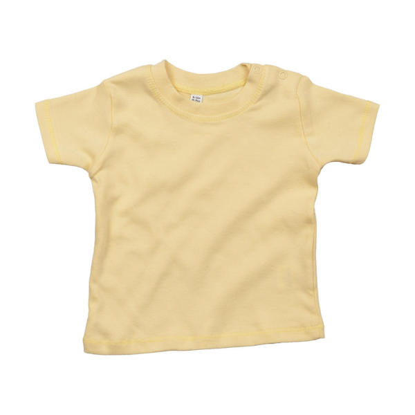 Baby T-Shirt - Soft Yellow - 12-18