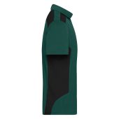 Men's Workwear Polo - STRONG - - dark-green/black - S