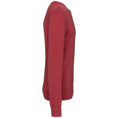 Ecologische sweater met ronde hals Terracotta Red 3XL