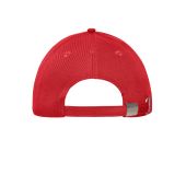MB6234 6 Panel Workwear Cap - SOLID - rood one size