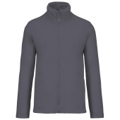 Men's microfleece zip jacket Convoy Grey 5XL