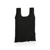 Impact AWARE™ RPET 190T opvouwbare shopper, zwart