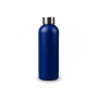 Dubbelwandige vacuüm fles met mattte-look 500ml - Donker Blauw
