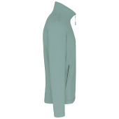 Microfleece met rits heren Sage M