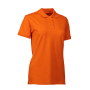 Polo shirt | stretch | women - Orange, 3XL