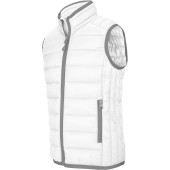 Men’s lightweight sleeveless padded jacket White XXL