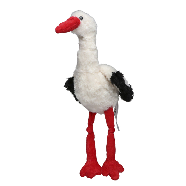 Plush stork Marius