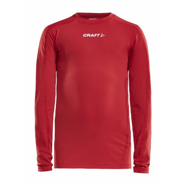 Craft Pro Control compression tee ls bright red 122/128