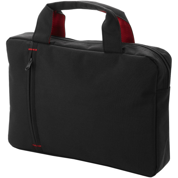 Detroit conference bag 4L - Solid black/Red