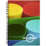 Wire-o A4 hardcover notitieboek - Wit/Zwart