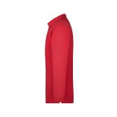 Polo-Piqué Long-Sleeved - red - L
