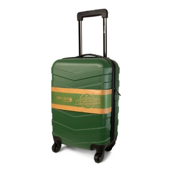 Handbagage koffer RPET groen