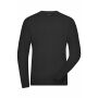 Men's BIO Stretch-Longsleeve Work - SOLID - black 3XL