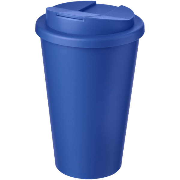 Americano® 350 ml tumbler with spill-proof lid - Mid blue