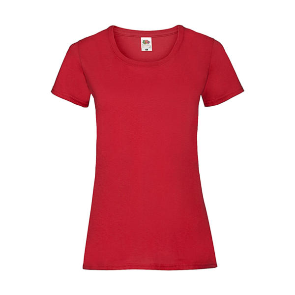 Ladies Valueweight T - Red - XS (8)